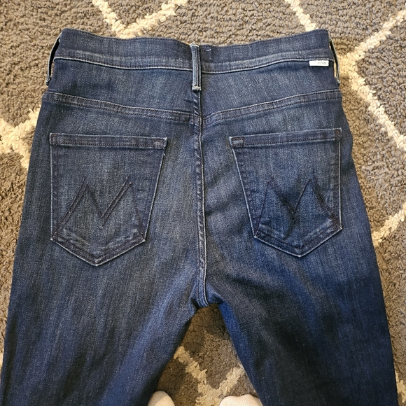Mother Stunner Zip Ankle Step Fray Jeans Size 26 - Picture 8 of 11